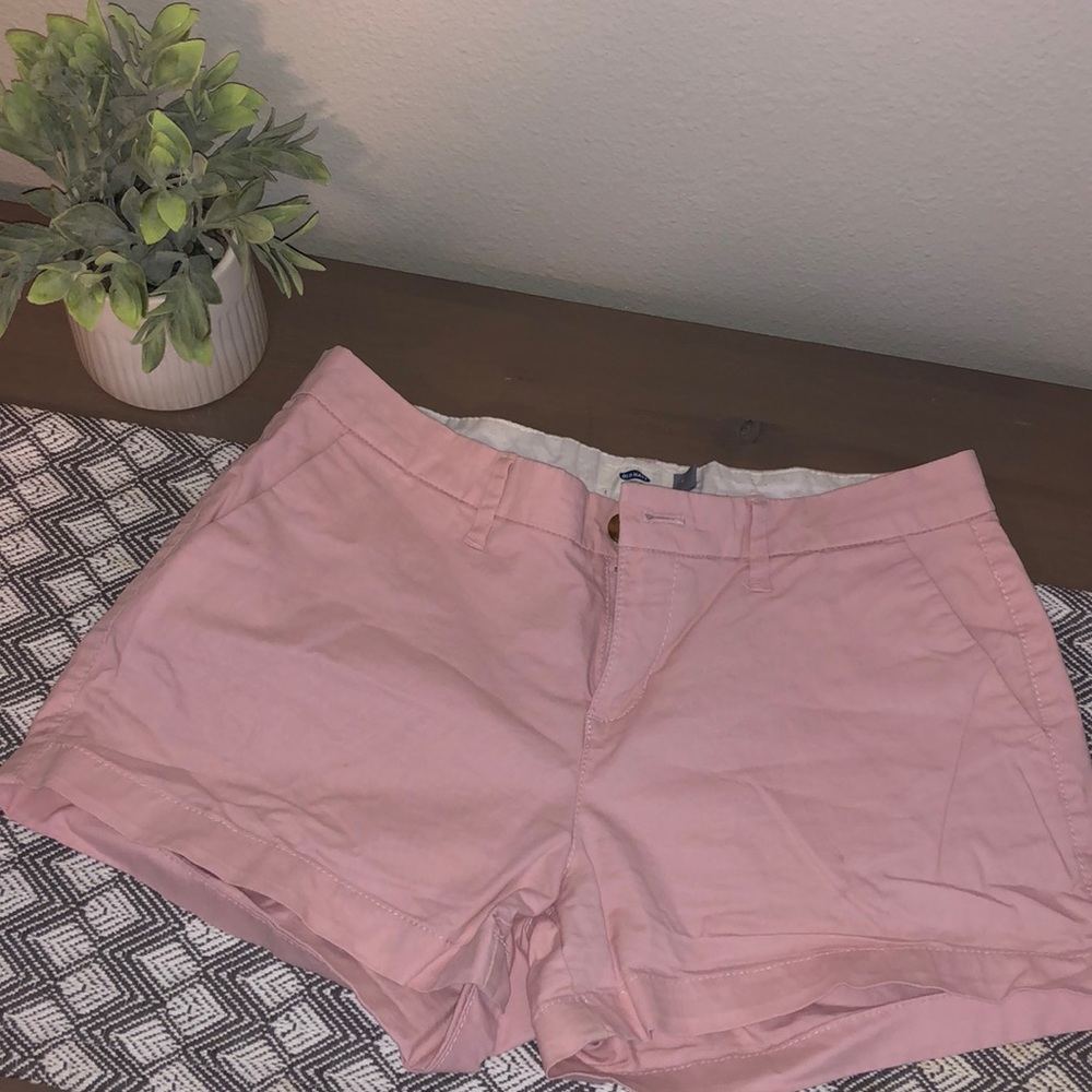 Pink old navy shorts